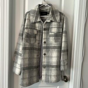 Gray winter coat